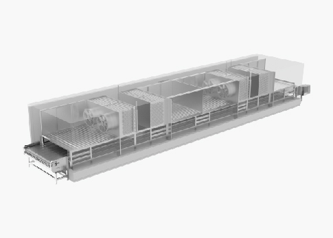 大型商用隧道式速凍機(jī)，肉制品速凍機(jī)冰鮮，廠(chǎng)家直銷(xiāo)