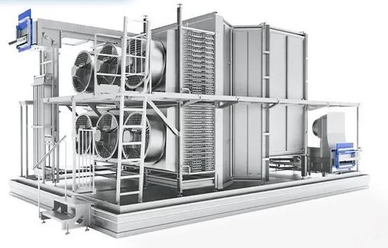 單螺旋速凍
